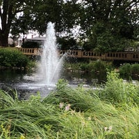 Photo taken at Bishops Park Lake by Mervyn D. on 7/8/2019