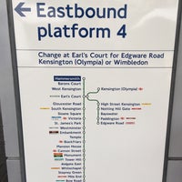 Photo taken at Platform 4 (E&amp;#39;bound District) by Mervyn D. on 5/9/2017