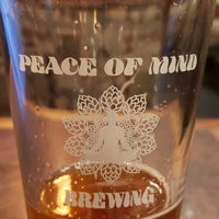 Photo taken at Peace Of Mind Brewing by Dave O. on 10/27/2022