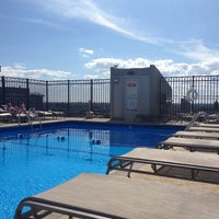 Photo taken at 450 Briar Rooftop Pool by Samantha B. on 8/3/2013