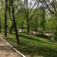 Photo taken at Strukovskiy Garden / Gorky Park by Olga B. on 5/12/2013