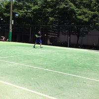 Photo taken at テニスコート by SHOICHI Y. on 5/17/2014