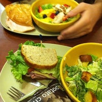 Photo taken at Panera Bread by Sam on 8/18/2012