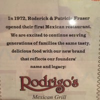 Photo taken at Rodrigo&amp;#39;s Mexican Grill by Todd K. on 8/20/2017