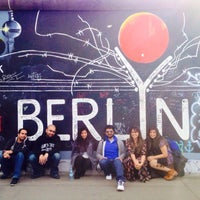 Photo taken at Berlin Peace Wall by Pranay M. on 4/19/2015