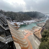Photo taken at 大井ダム by かつどん on 1/30/2023