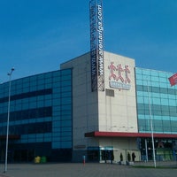 Photo taken at Arena Riga by Biļešu S. on 5/12/2013