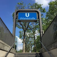 Photo taken at U Uhlandstraße by Heiko S. on 5/26/2017