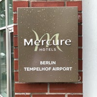 Photo taken at Mercure Hotel Berlin Tempelhof Airport by Heiko S. on 6/1/2018