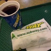 Photo taken at Subway by Magdalene P. on 10/13/2014