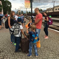 Photo taken at Mukachevo Railway Station by Cathrine Z. on 7/3/2016
