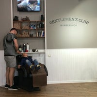 Photo taken at Gentlemen&amp;#39;s Club Barbershop by Cathrine Z. on 7/6/2016