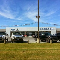 Photo taken at Preston Ford Inc. by Brian W. on 6/23/2015
