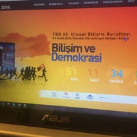 Снимок сделан в Türkiye Bilişim Derneği пользователем Fokus Yaşam A. 10/17/2016