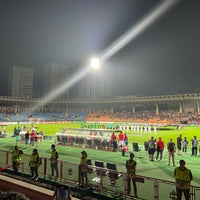 Photo taken at Vazgen Sargsyan Republic Stadium (Dynamo) by Oleg S. on 10/6/2022