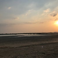 Photo taken at Al Farkeeh Beach by TM R. on 11/19/2021