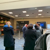 Photo taken at Gate C4 by Sarah L. on 2/8/2019