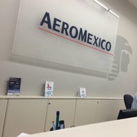 Photo taken at Aeromexico by Pedro G. on 6/4/2014