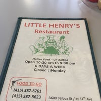 Photo taken at Little Henry&amp;#39;s by Richie W. on 10/23/2018