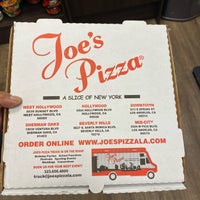 Снимок сделан в Joe&amp;#39;s Pizza Downtown LA пользователем Richie W. 12/30/2023