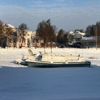 Photo taken at Река Вологда by Svetlana P. on 2/1/2018