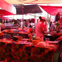 Photo taken at Tianguis del Domingo by Javi on 5/19/2013