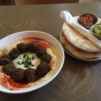 Photo taken at Hummus Bar by Michal D. on 8/8/2019
