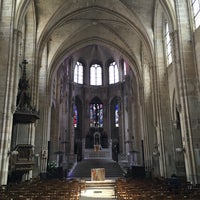 Photo taken at Église Saint-Leu Saint-Gilles by Az on 6/17/2016