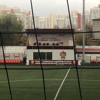 Photo taken at Стадион «Новые Химки» by Yalymov M. on 10/16/2020