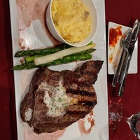Photo taken at Binions Steakhouse by Linton on 4/26/2022