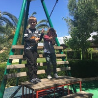 Photo taken at Polemidia Kids Park by Irina S. on 5/7/2016