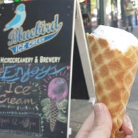 Photo taken at Bluebird Ice Cream by Emily C. on 7/14/2013