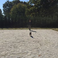Photo taken at Dyker Dog Park by Traveling P. on 10/25/2014
