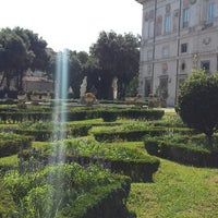 Photo taken at Piazzale Scipione Borghese by Lolly P. on 9/16/2014