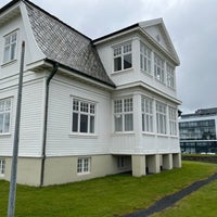 Photo taken at Höfði by Kathy M. on 7/22/2022