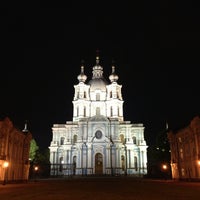 Photo taken at Smolny Cathedral by Николай Н. on 5/28/2013