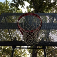 Photo taken at Astoria Park Basketball Courts by Forrest on 8/16/2014