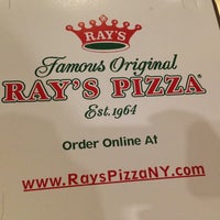 Photo taken at Famous Original Ray&amp;#39;s Pizza by Forrest on 9/16/2013