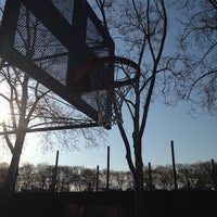 Photo taken at Astoria Park Basketball Courts by Forrest on 5/3/2014