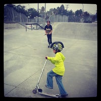 Photo taken at Culver City Skate Park by Aaron J. on 10/20/2013