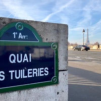 Photo taken at Quai des Tuileries by Melissa F. on 12/26/2018