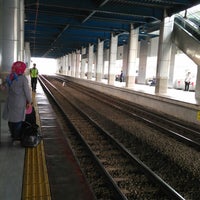 Photo taken at Stasiun Palmerah by Husin W. on 8/8/2018