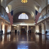 Photo taken at Ellis Island Registry Room by Jennifer R. on 12/20/2015