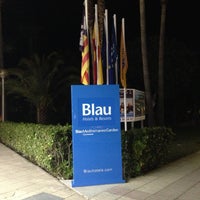 Photo taken at Blau Mediterraneo Club Hotel Mallorca by Максим М. on 5/12/2013