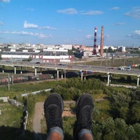 Photo taken at Крыша у моста by Vladislav K. on 7/22/2014