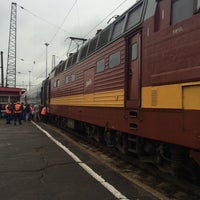 Photo taken at Поезд № 617/618 «Белые ночи» Вологда — Санкт-Петербург by Vladislav K. on 8/24/2016