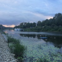 Photo taken at Пречистенская набережная by Vladislav K. on 8/9/2016