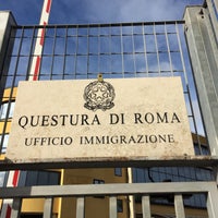 Photo taken at Questura di Roma by Nima C. on 12/3/2014