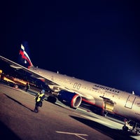 Photo taken at Omsk Central International Airport (OMS) by Black L. on 4/16/2016