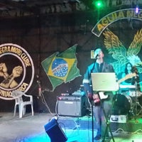 Photo taken at Águia Negra Moto Clube by Scott D. on 8/21/2014